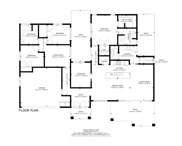 Floorplan of Homely house listing, 7 Limewood Street, Mount Sheridan QLD 4868