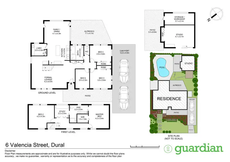 Floorplan of Homely house listing, 6 Valencia Street, Dural NSW 2158