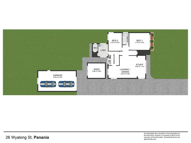 Floorplan of Homely house listing, 26 Wyalong Street, Panania NSW 2213