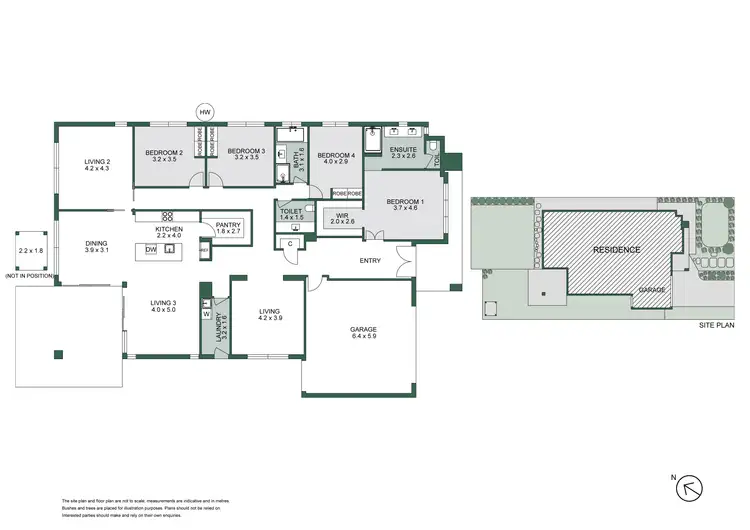 Floorplan of Homely house listing, 17 Donald Grove, Chelsea VIC 3196