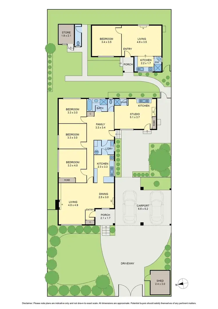 Floorplan of Homely house listing, 46 El Reno Crescent, Airport West VIC 3042