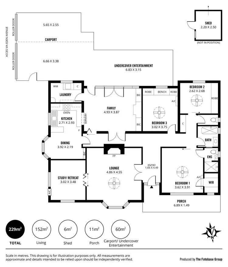 Floorplan of Homely house listing, 212 Shepherds Hill Road, Bellevue Heights SA 5050