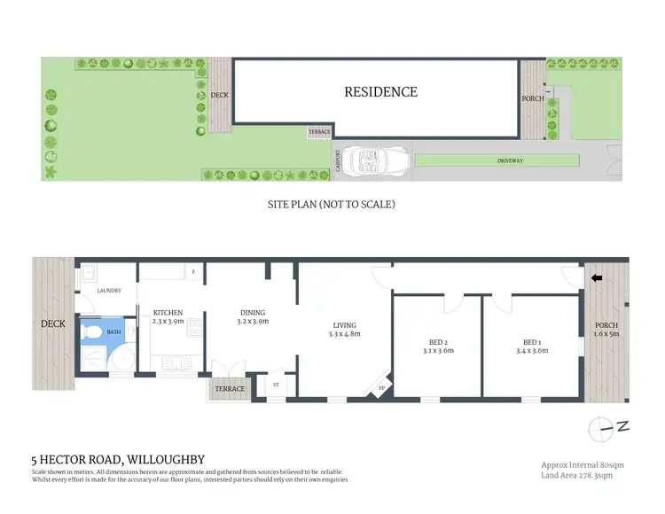 Floorplan of Homely house listing, 5 Hector Road, Willoughby NSW 2068