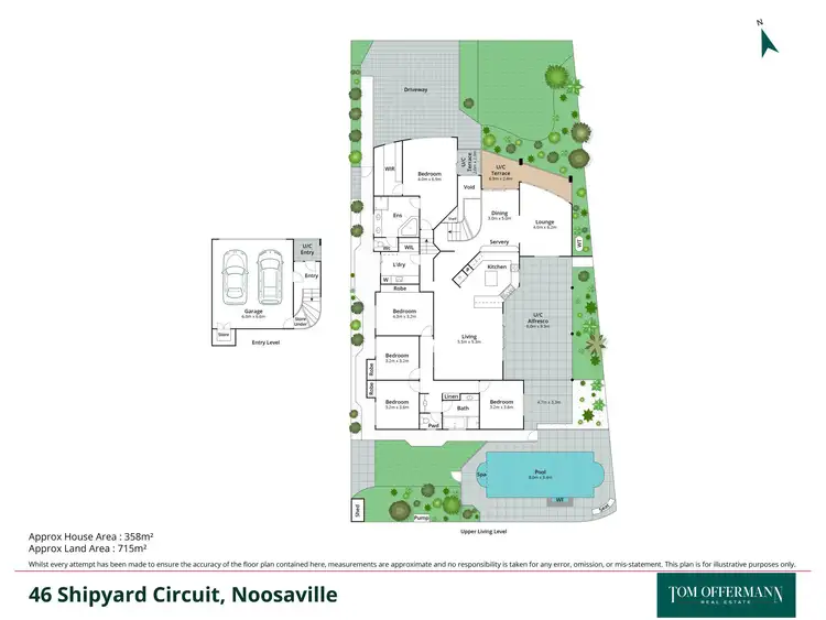 Floorplan of Homely house listing, 46 Shipyard Circuit, Noosa Waters QLD 4566