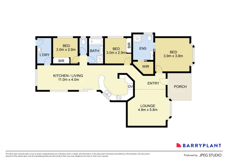 Floorplan of Homely house listing, 43 Catherine Drive, Hillside VIC 3037