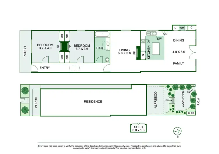 Floorplan of Homely house listing, 35 Bowen Street, Prahran VIC 3181