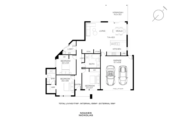 Floorplan of Homely house listing, 24 Kingsford Smith Street, Modbury Heights SA 5092