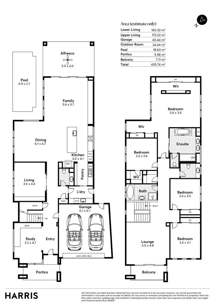 Floorplan of Homely house listing, 45 Blackwood Park Boulevard, Craigburn Farm SA 5051