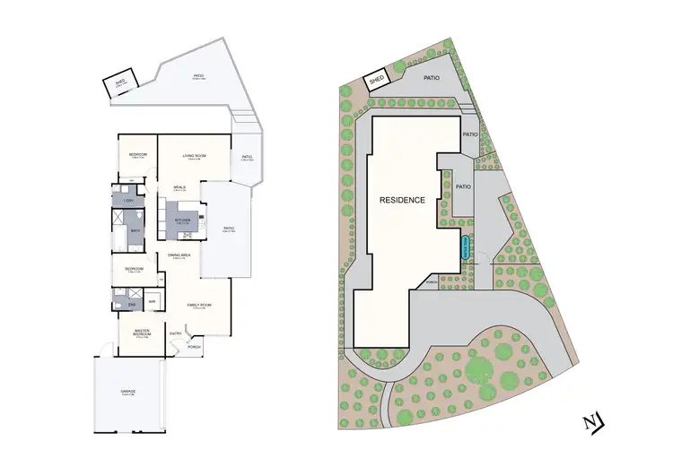 Floorplan of Homely house listing, 38 Lakeside Crescent, Croydon Hills VIC 3136