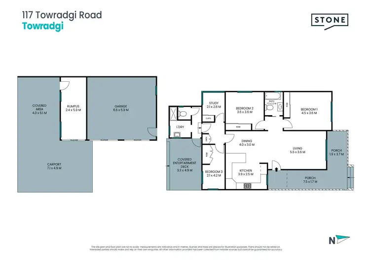 Floorplan of Homely house listing, 117 Towradgi Road, Towradgi NSW 2518