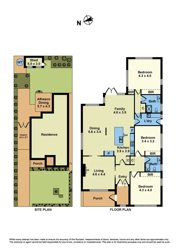 Floorplan of Homely house listing, 142 Cornwall Road, Sunshine VIC 3020