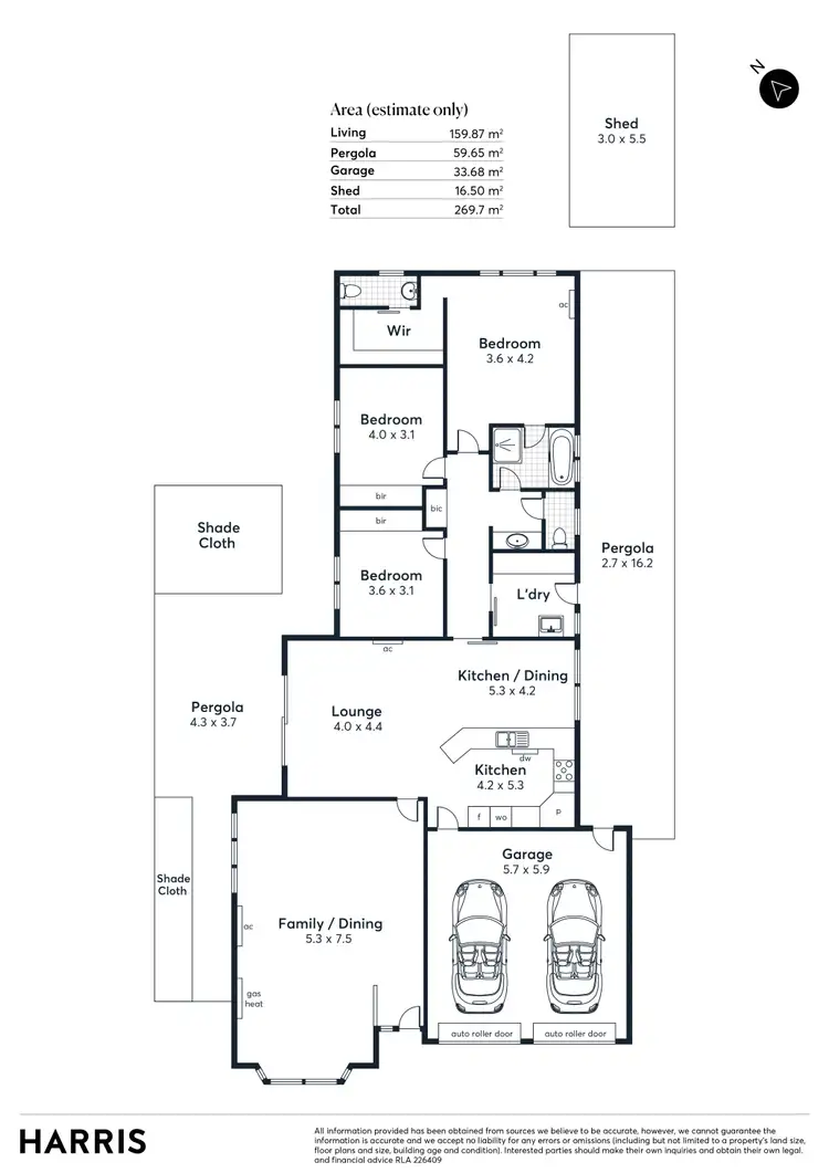 Floorplan of Homely house listing, 19 Stonebridge Drive, Aberfoyle Park SA 5159