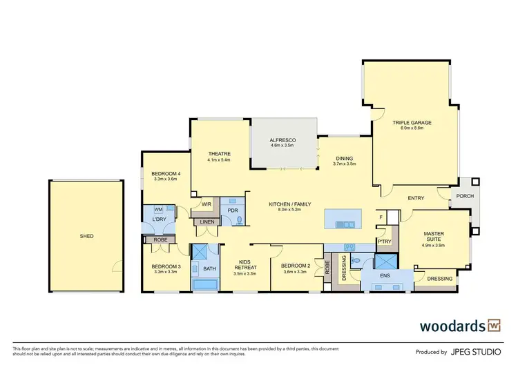 Floorplan of Homely house listing, 11 Tasman Road, Gisborne VIC 3437