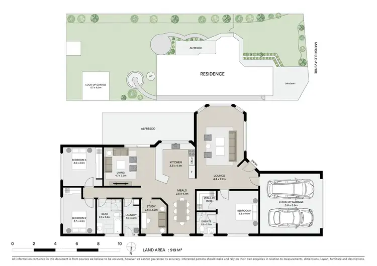 Floorplan of Homely house listing, 133 Mansfield Avenue, Mount Clear VIC 3350