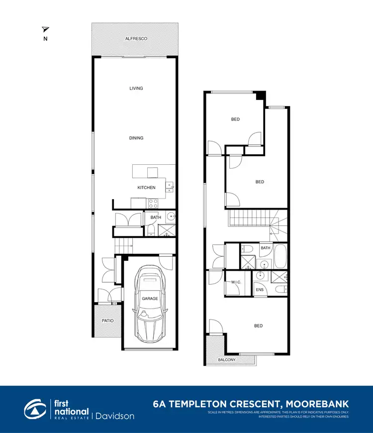 Floorplan of Homely terrace listing, 6A Templeton Crescent, Moorebank NSW 2170