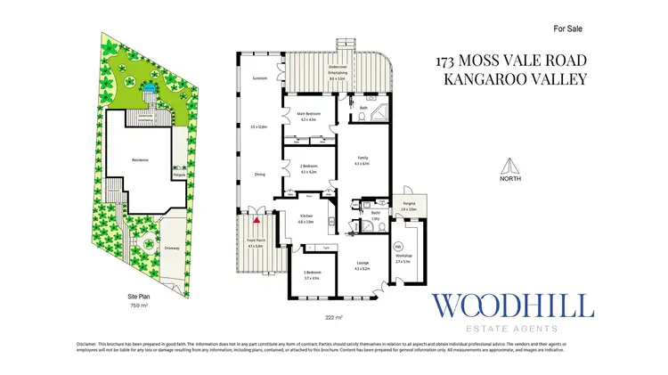 Floorplan of Homely house listing, 173 Moss Vale Road, Kangaroo Valley NSW 2577