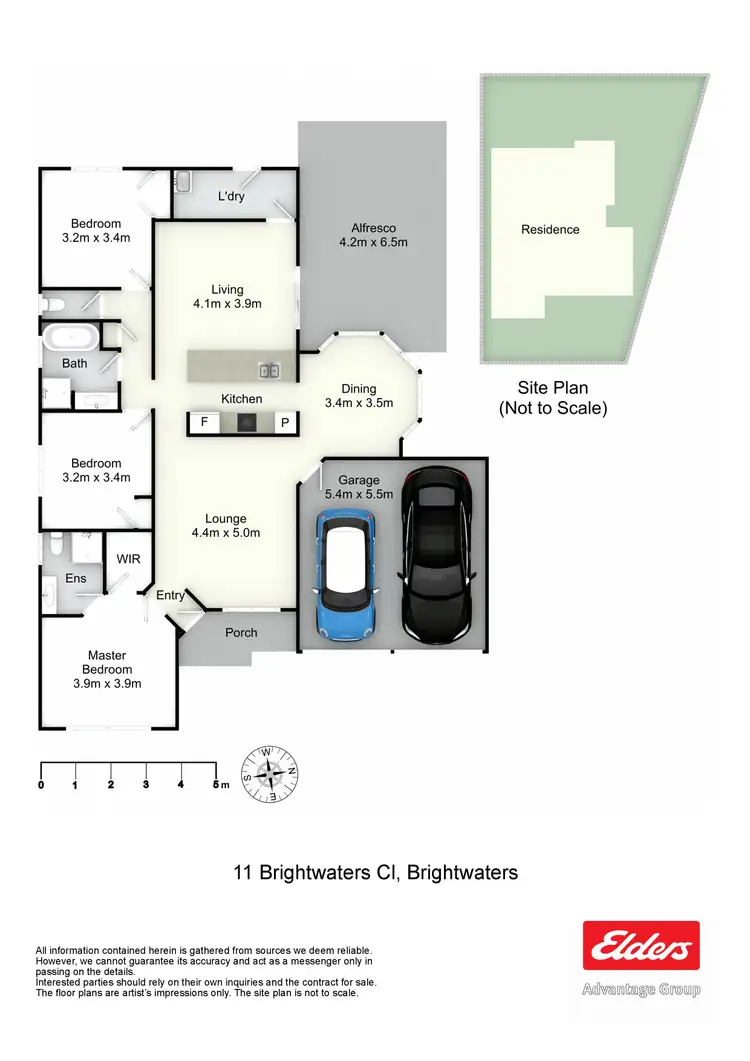Floorplan of Homely house listing, 11 Brightwaters Close, Brightwaters NSW 2264