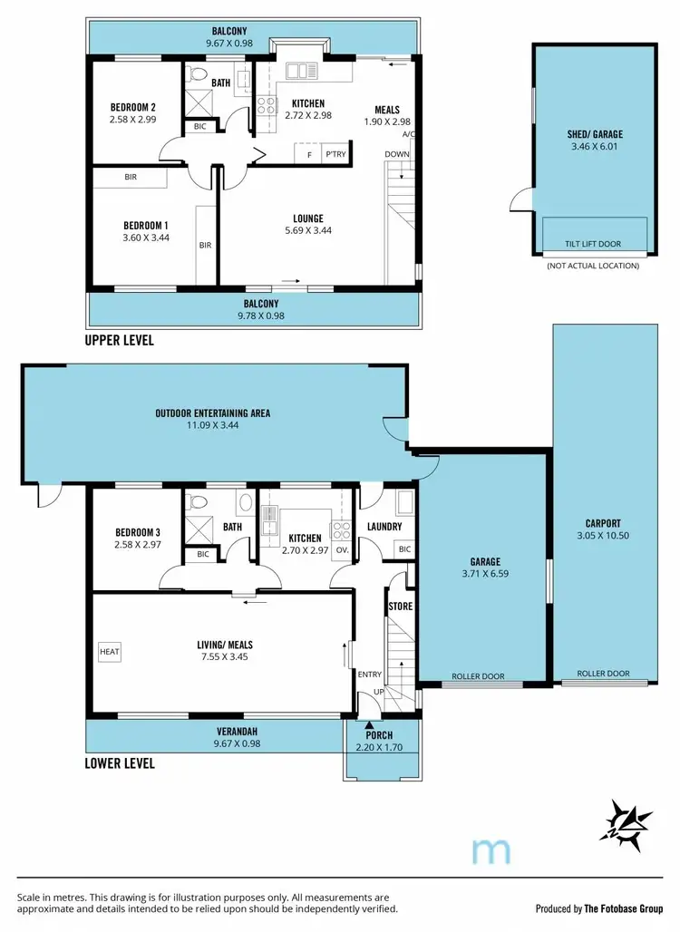 Floorplan of Homely house listing, 110 Esplanade, Aldinga Beach SA 5173