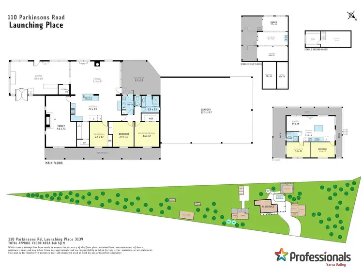 Floorplan of Homely house listing, 110 Parkinsons Road, Launching Place VIC 3139