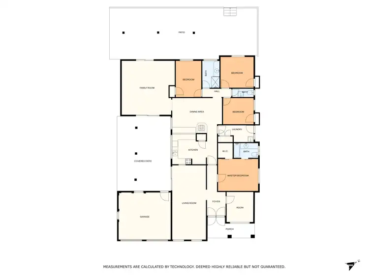 Floorplan of Homely house listing, 36 Andante Street, Falcon WA 6210
