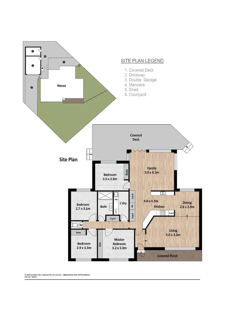 Floorplan of Homely house listing, 65 Deamer Crescent, Richardson ACT 2905