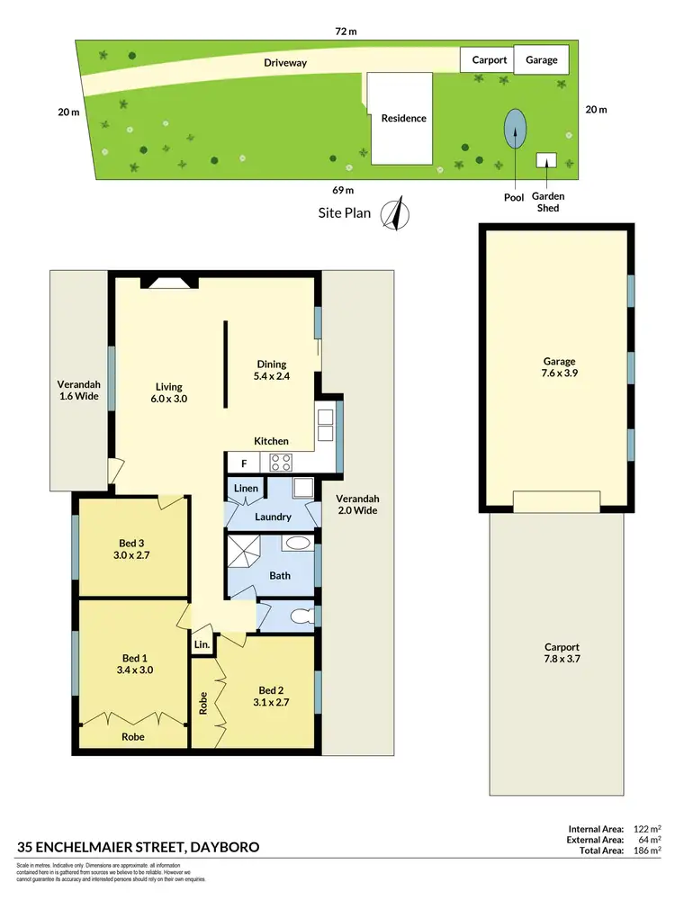 Floorplan of Homely house listing, 35 Enchelmaier Street, Dayboro QLD 4521