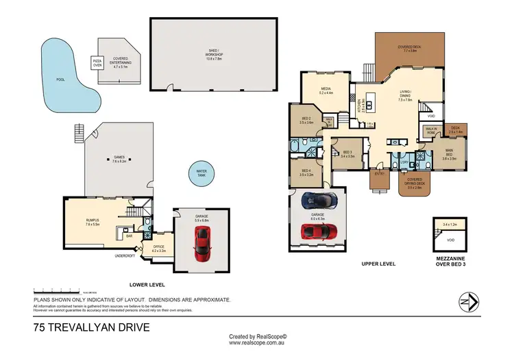 Floorplan of Homely house listing, 75 Trevallyan Drive, Daisy Hill QLD 4127