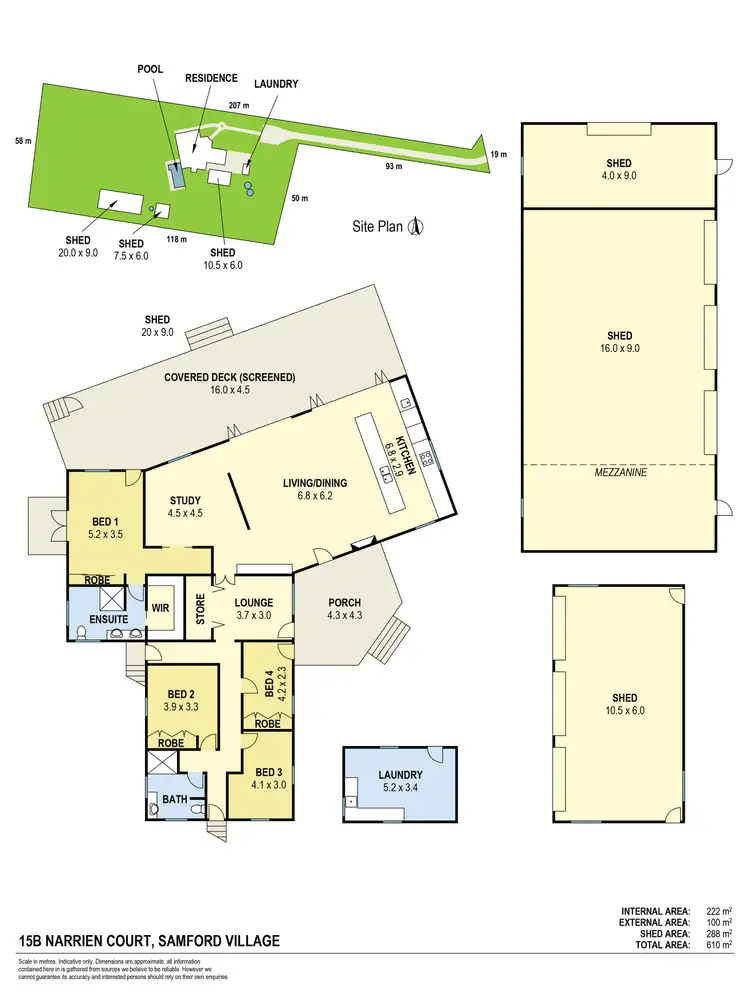 Floorplan of Homely house listing, 15B Narrien Court, Samford Village QLD 4520