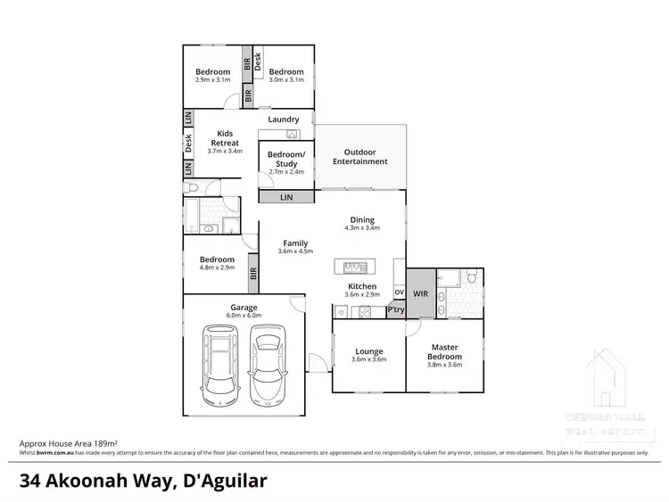 Floorplan of Homely house listing, 34 Akoonah Way, D'aguilar QLD 4514