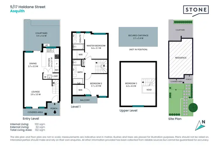 Floorplan of Homely townhouse listing, 5/17 Haldane Street, Asquith NSW 2077