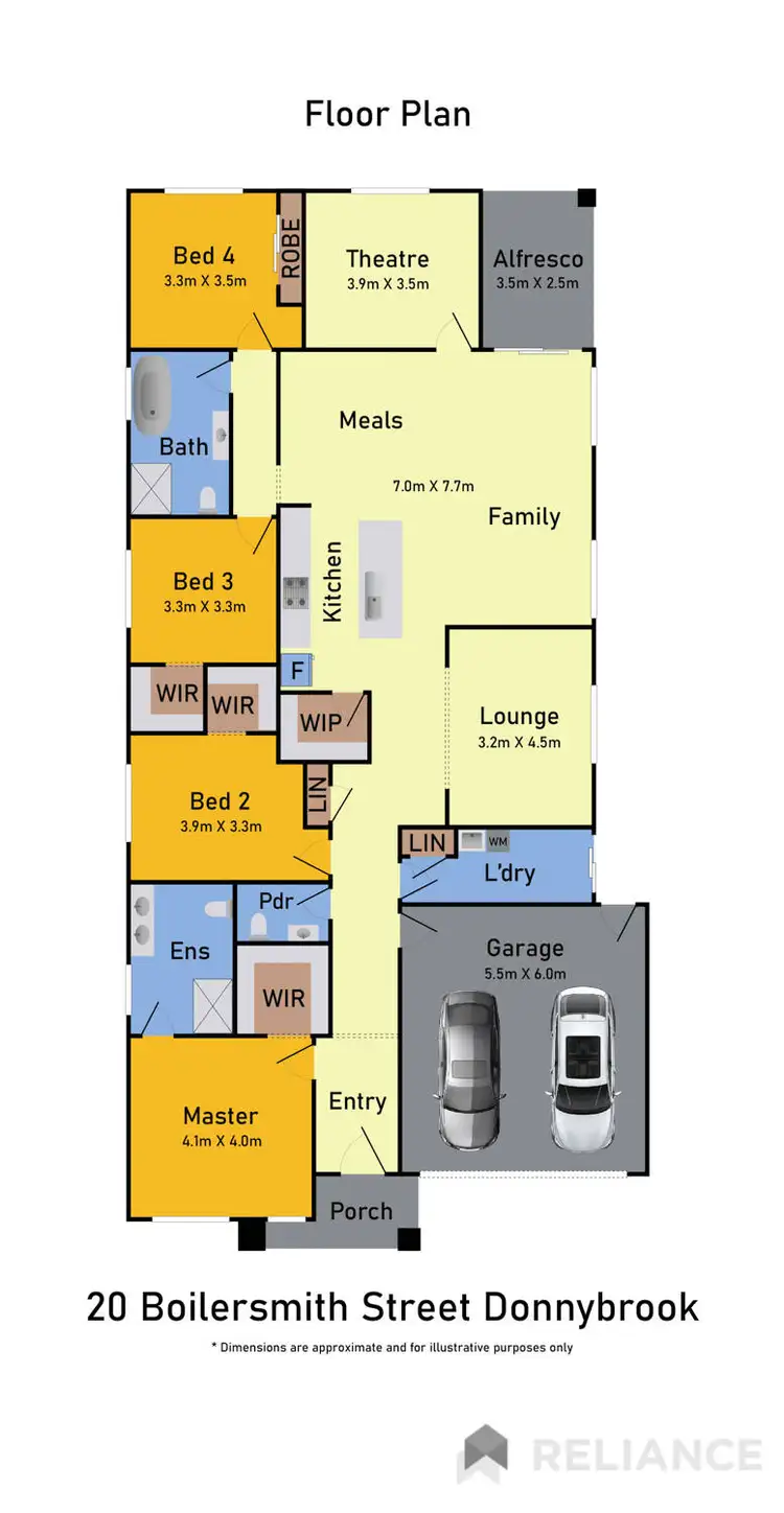 Floorplan of Homely house listing, 20 Boilersmith Street, Donnybrook VIC 3064
