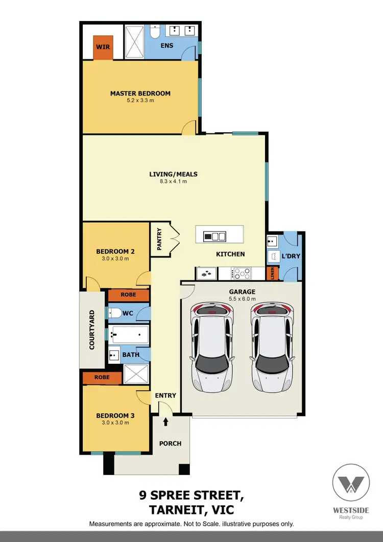 Floorplan of Homely house listing, 9 Spree Street, Tarneit VIC 3029