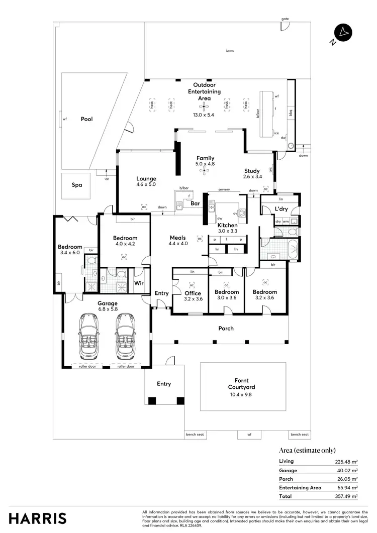 Floorplan of Homely house listing, 30 Newcombe Avenue, West Lakes Shore SA 5020