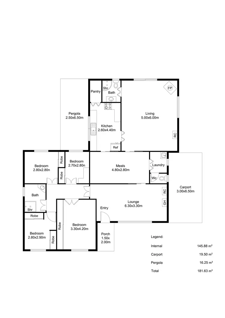 Floorplan of Homely house listing, 87 Jetty Street, Grange SA 5022