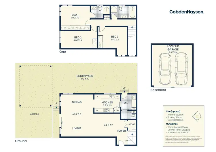 Floorplan of Homely townhouse listing, 7/14-16 Kings Road, Five Dock NSW 2046