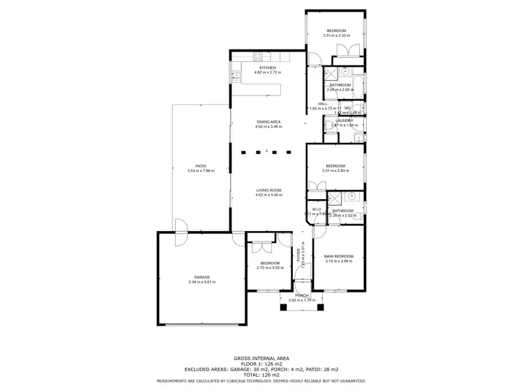 Floorplan of Homely house listing, 7 Bison Court, Warner QLD 4500