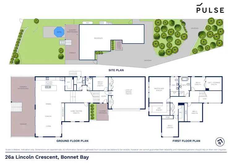 Floorplan of Homely house listing, 26a Lincoln Crescent, Bonnet Bay NSW 2226