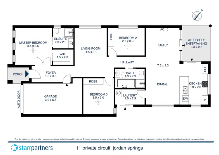 Floorplan of Homely house listing, 11 Private Circuit, Jordan Springs NSW 2747