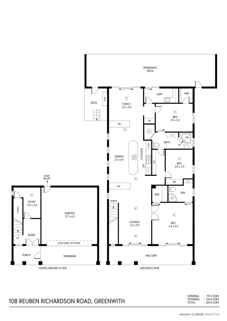 Floorplan of Homely house listing, 108 Reuben Richardson Road, Greenwith SA 5125