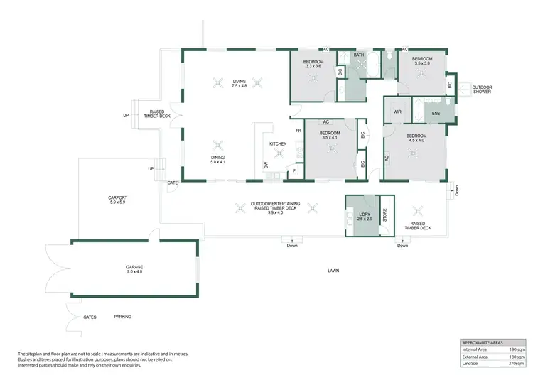 Floorplan of Homely house listing, 27 Godwit Crescent, Djugun WA 6725
