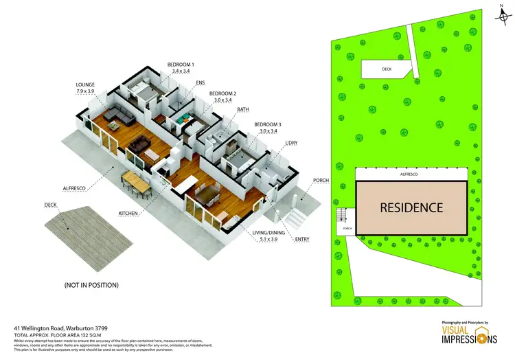 Floorplan of Homely house listing, 41 Wellington Road, Warburton VIC 3799