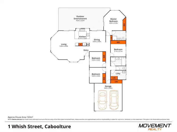 Floorplan of Homely house listing, 1 Whish Street, Caboolture QLD 4510
