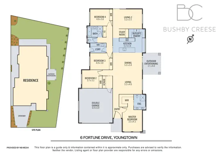Floorplan of Homely house listing, 6 Fortune Drive, Youngtown TAS 7249