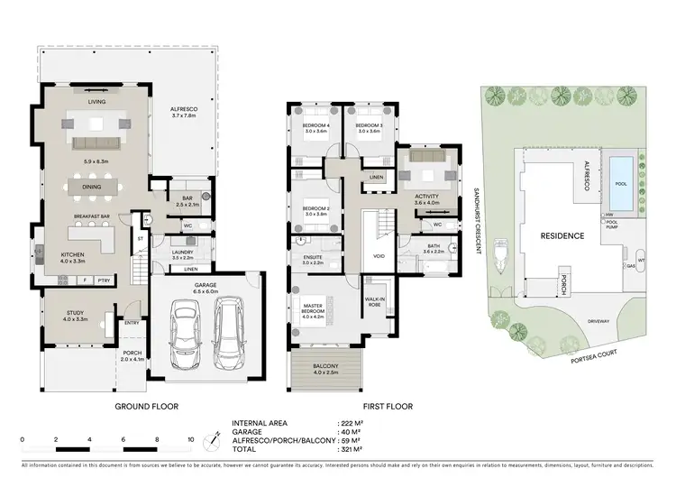 Floorplan of Homely house listing, 1 Portsea Court, Peregian Springs QLD 4573
