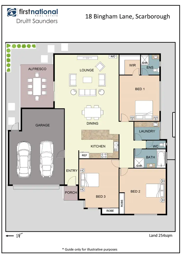 Floorplan of Homely house listing, 18 Bingham Lane, Scarborough WA 6019