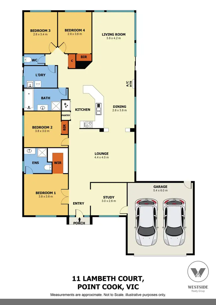 Floorplan of Homely house listing, 11 Lambeth Court, Point Cook VIC 3030