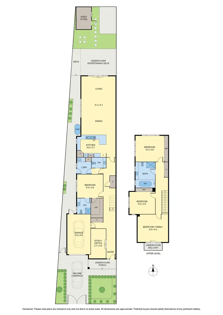 Floorplan of Homely unit listing, 78A Market Street, Essendon VIC 3040