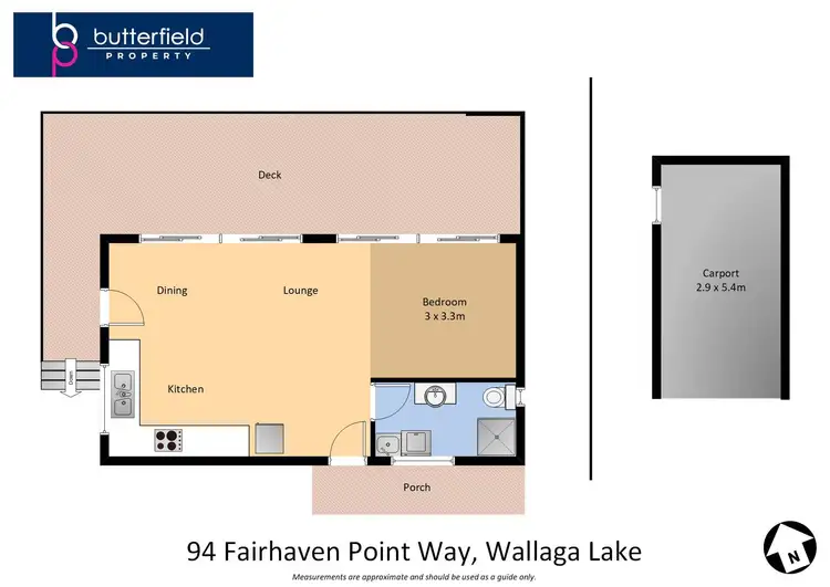 Floorplan of Homely house listing, 94B Fairhaven Point Way, Wallaga Lake NSW 2546