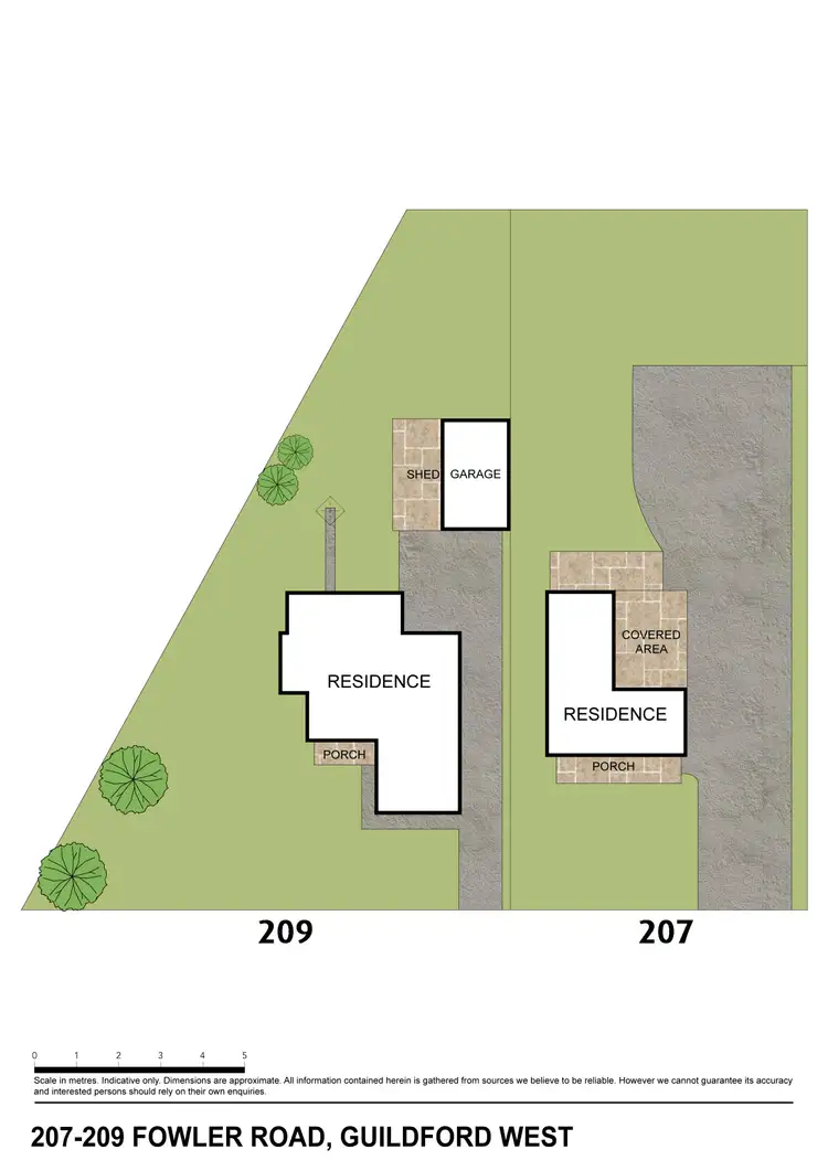 Floorplan of Homely house listing, 207 & 209 Fowler Road, Guildford NSW 2161