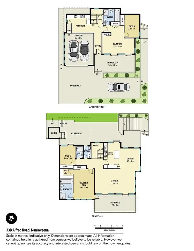 Floorplan of Homely house listing, 33b Alfred Road, Narraweena NSW 2099